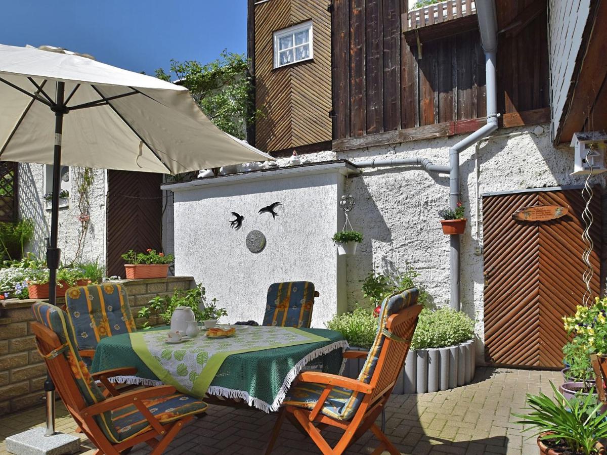 Apartment In Thuringian Forest With Garden Oberweißbach Εξωτερικό φωτογραφία