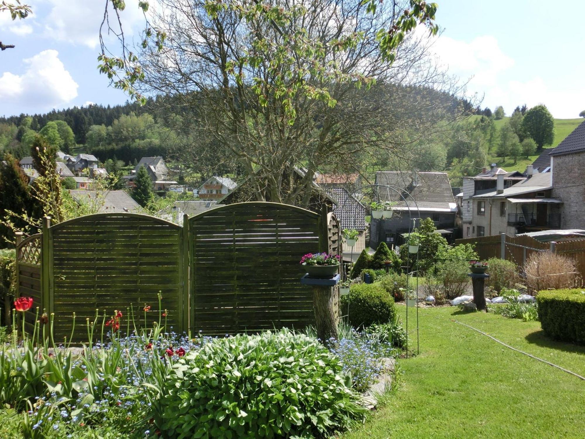 Apartment In Thuringian Forest With Garden Oberweißbach Εξωτερικό φωτογραφία