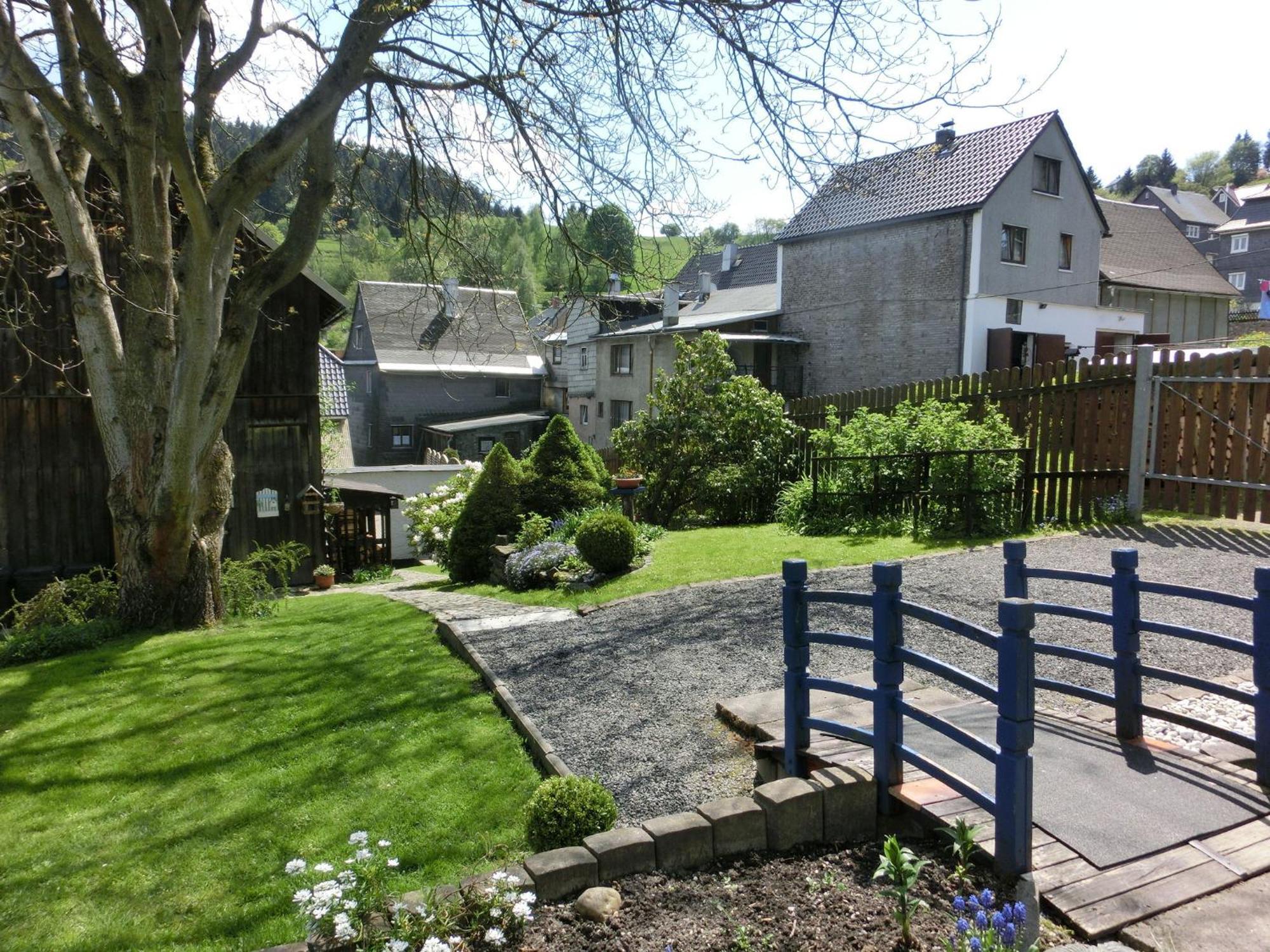 Apartment In Thuringian Forest With Garden Oberweißbach Εξωτερικό φωτογραφία