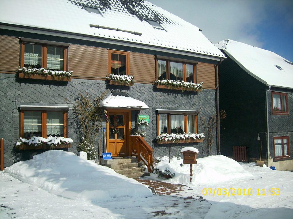Apartment In Thuringian Forest With Garden Oberweißbach Εξωτερικό φωτογραφία